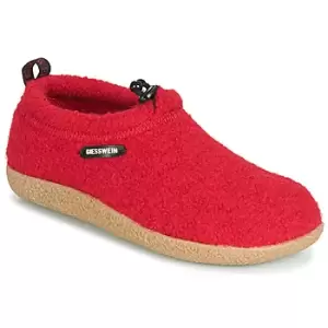 Image of Giesswein VENT womens Slippers in Red,4,5,5.5,6.5,7.5
