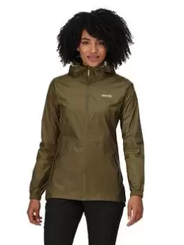 Image of Regatta Womens Pack-it Jacket Iii - Olive Size 18, Women
