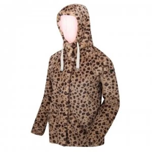 Image of Regatta Haddie Faux Fur Fleece - Leopard
