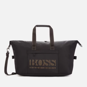 Image of Hugo Boss Magnified Pixel Logo Holdall Bag