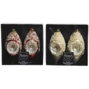 Image of Kaemingk Pk2 Glass Droplet 31 - Multi