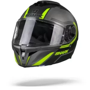 Image of Shark Spartan GT Tracker AKY Matt Anthracite Black Yellow XL