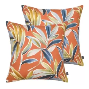 Image of Prestigious Textiles Ventura Twin Pack Polyester Filled Cushions Tango