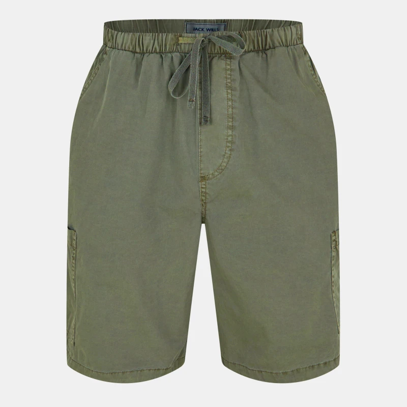 Image of Jack Wills Mens Cargo Shorts Smokey Olive male S