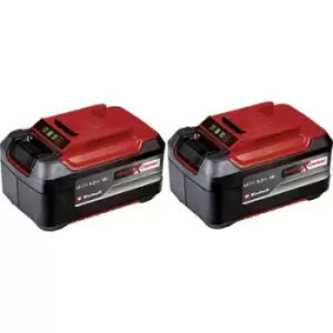 Image of Einhell Power X-Change Akku 2x 18V 5,2Ah PXC-Twinpack 4511526 Tool battery 18 V 5.2 Ah Li-ion