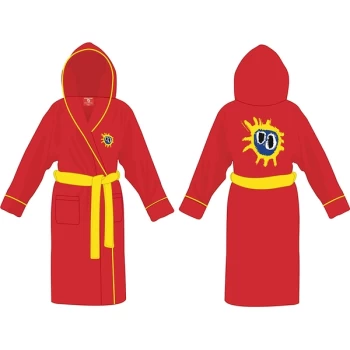Image of Primal Scream - Screamadelica Unisex Small - Medium Bathrobe - Red