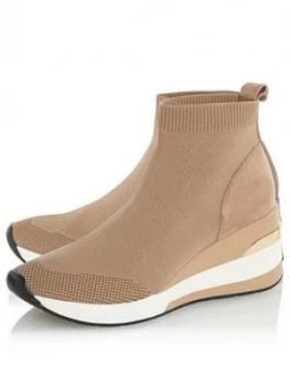 Image of Dune London Engel Wedge Trainer - Camel, Camel, Size 3, Women