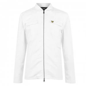 Image of Lyle and Scott Lyle Denim Overshirt Mens - Undyed Dnm Z538