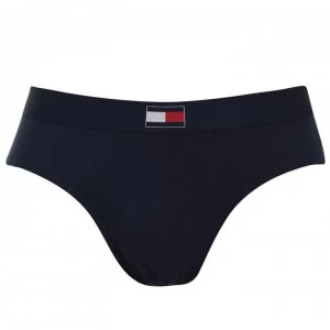 Image of Tommy Bodywear Big Flag Briefs - Navy Blazer