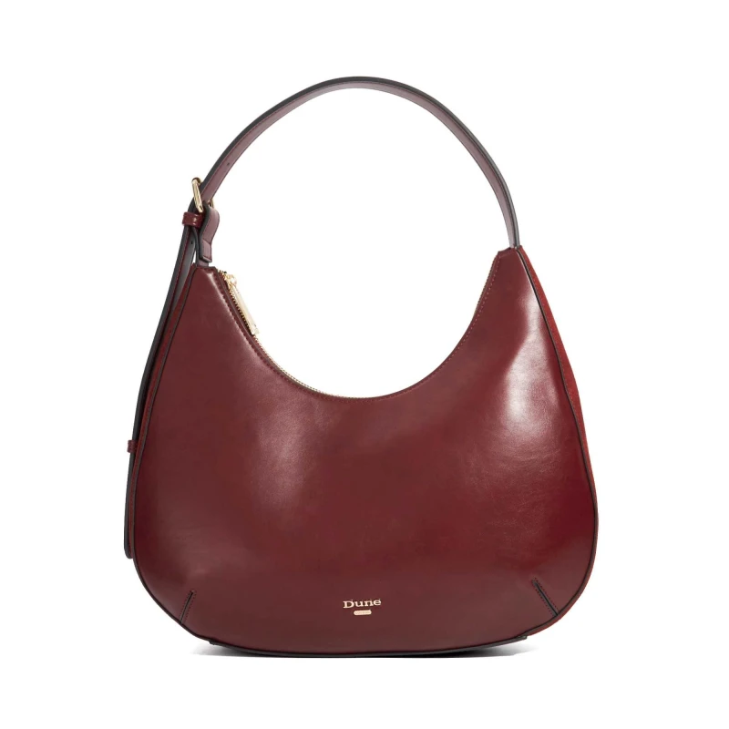 Image of Dune London Womens Daintily Shoulder Bag Burgundy female One Size