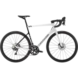 Image of 2021 Cannondale SuperSix EVO Carbon Disc Ultegra Road Bike in Cashmere