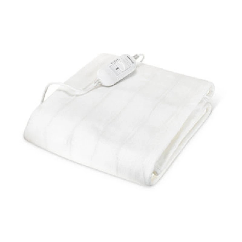 Image of Monhouse Premium Fleece Electric Blanket - Heated Under Blanket, 3 Heat Settings, Fitted Heated Mattress Cover - Double 120X135Cm