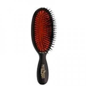 Image of Mason Pearson Pure Boar Bristle Pocket Sensitive Brush Dark Ruby