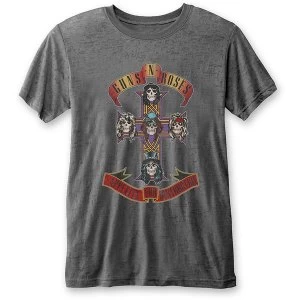 Image of Guns N' Roses - Appetite for Destruction Unisex Medium T-Shirt - Grey