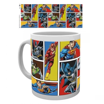 Image of DC Comics - Justice League Grid Mug