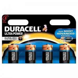 Image of Duracell Ultra Power C Batteries - 4 Pack