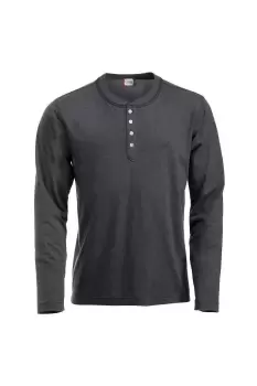 Image of Orlando Melange Long-Sleeved T-Shirt