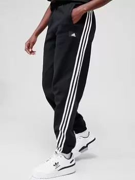 Image of adidas Future Icons 3 Stripes Pants - Black/White Size XS Women