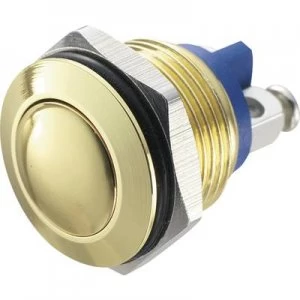 Image of TRU COMPONENTS GQ 16B G Tamper proof pushbutton 48 Vdc 2 A 1 x OffOn IP65 momentary