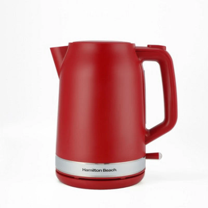 Image of Hamilton Beach, Electric Kettle, Ella, 1.7L, Matte Red, Hbk3045Mr