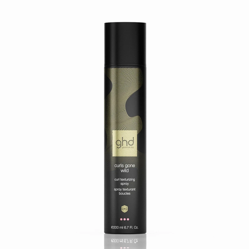 Image of GHD Texturising Spray Curl Gone Wild Black ONE SIZE