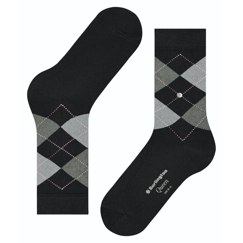 Image of Burlington Womens socks Burlington Queen Noir Female 36/41