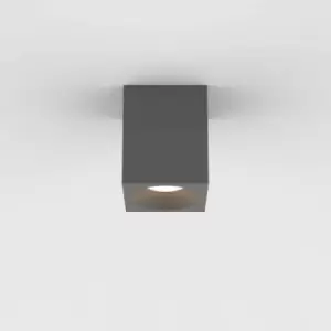 Image of Astro Kos - Outdoor Square Surface Mounted LED Downlight Textured Grey IP65