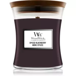 Image of Woodwick Spiced Blackberry Scented Candle 275g