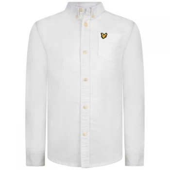 Image of Lyle and Scott Lyle & Scott Oxford Shirt - Bright White