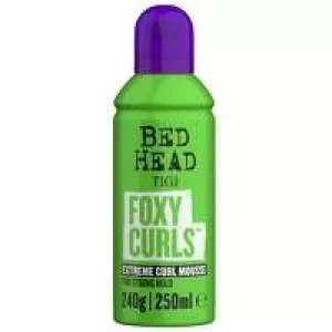 Image of TIGI Bed Head Foxy Curls Curly Hair Mousse for Strong Hold 250ml