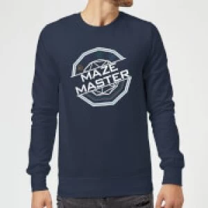 Image of Crystal Maze Maze Master Sweatshirt - Navy - S