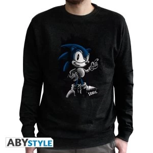 Image of Sonic - Sonic Sweatshirt - Black