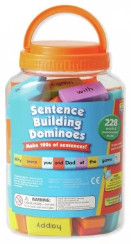 Image of Learning Resources Sentence Building Dominoes.