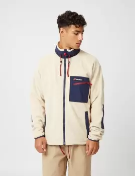 Image of Berghaus Dean Street Ascent Fleece 91 Jacket - Irish Cream/Dusk