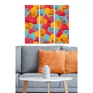 Image of MDF78565648 Multicolor Decorative MDF Painting (3 Pieces)