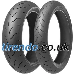Image of Bridgestone BT016 F Pro 110/80 ZR18 TL (58W) M/C, Front wheel