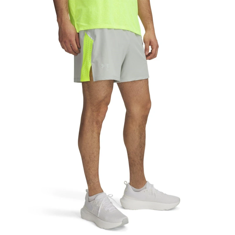 Image of Under Armour Mens Launch Performance Gym Shorts Green male S