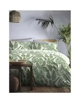 Image of Dreams & Drapes D&D Tahiti Tropical Print Duvet Set - Sb