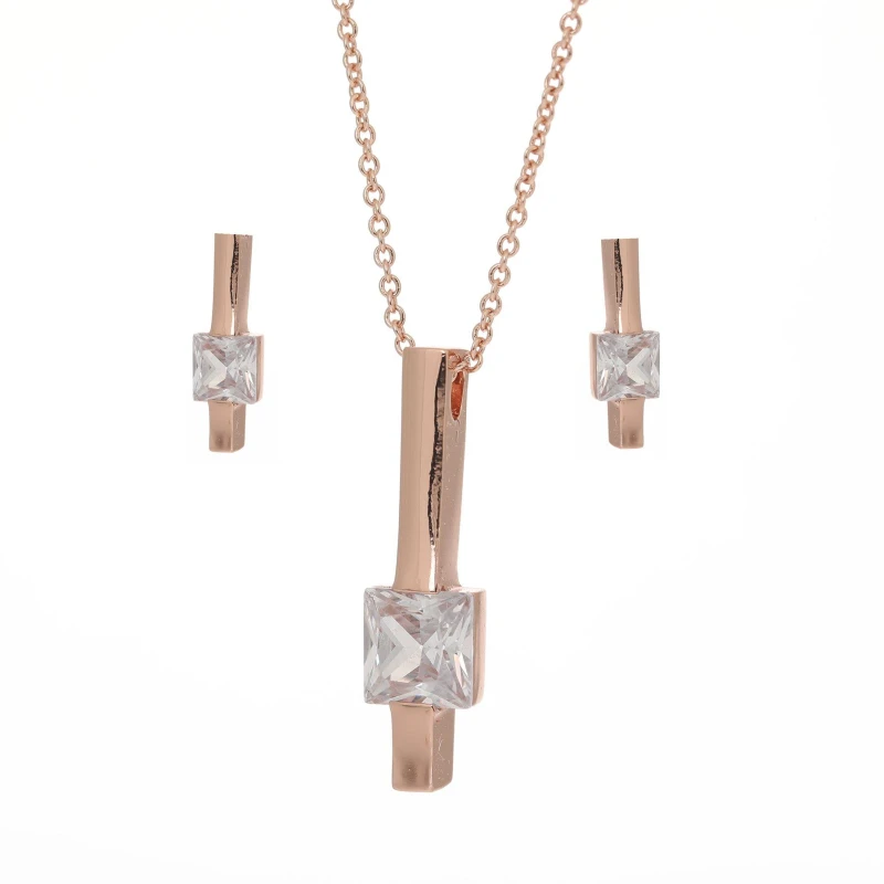 Image of Espree Espree Fashion Rose CZ - Red Red One Size