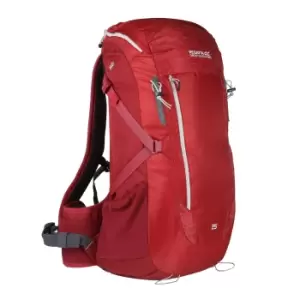 Image of Regatta Blackfell III 25L Rucksack (One Size) (Delhi Red/Light Steel)