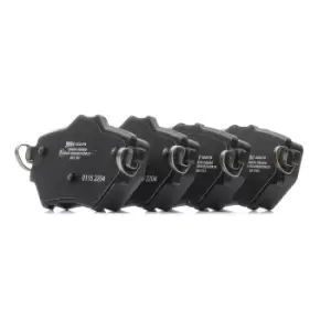 Image of VALEO Brake pad set OPEL,PEUGEOT,TOYOTA 302478 1609000680,1636413980,1678167980 1636601880,1678167980,1609000680,1678167980,95525378,1609000680