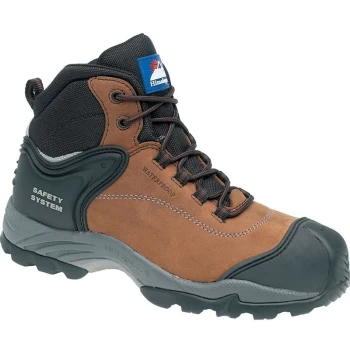 Image of 4104 Gravity 2 Brown Safety Boots - Size 8 - Himalayan