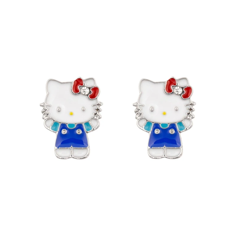 Image of Hello Kitty Kids Stud Earrings Multicoloured female One Size