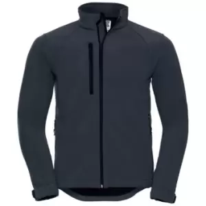 Image of Russell Mens Water Resistant & Windproof Softshell Jacket (M) (French Navy)