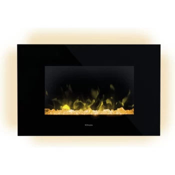 Image of Dimplex Toluca TLC20LX Log Effect Electric Stove - Black