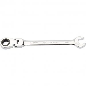 Image of Draper Expert Hi Torq Flexible Ratchet Combination Spanner 11mm