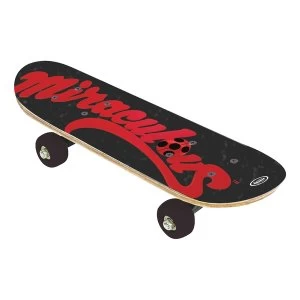 Image of Miraculous Childrens Ladybug - Childrens 17-inch Wood Mini Skateboard Cruiser Skateboard, Three Years and Above,...