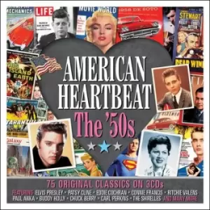 Image of Various Artists - American Heartbeat: The '50s CD Album - Used
