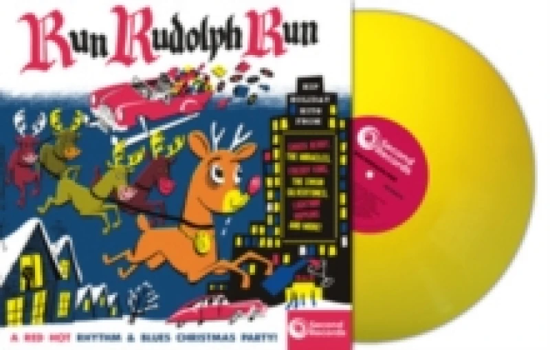 Image of Various Artists Run Rudolph Run (Vinyl) 12 Album Coloured Vinyl (Limited Edition)