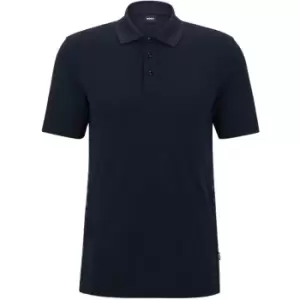 Image of BOSS Parlay 184 Polo Top - Blue